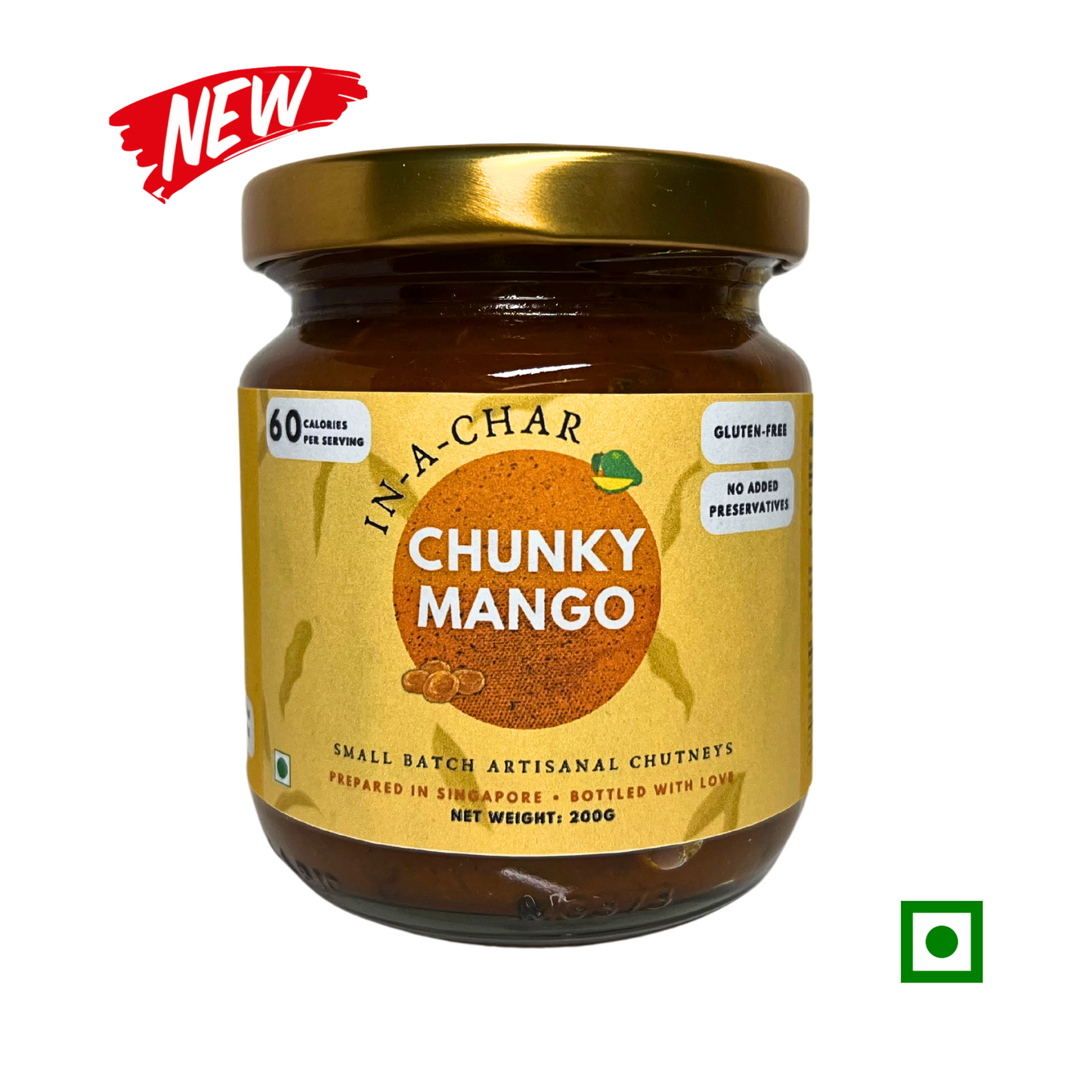 Chunky Mango Chutney Inachar