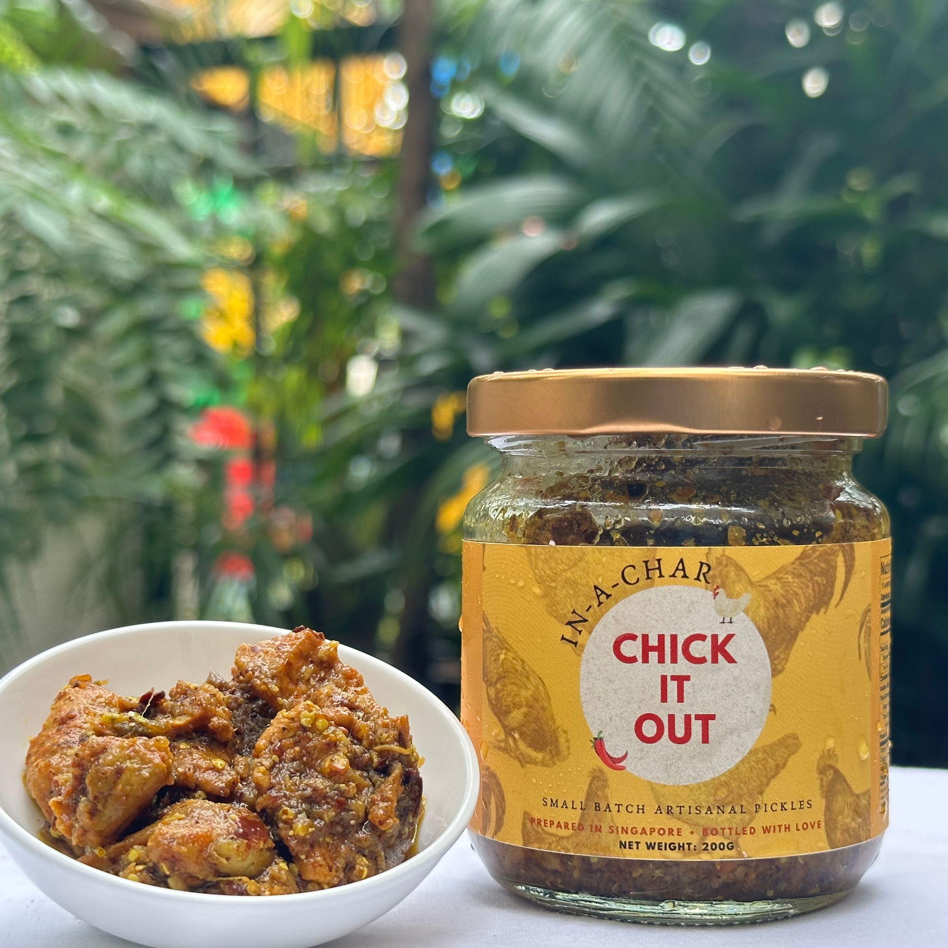 Chicken Achar Singapore